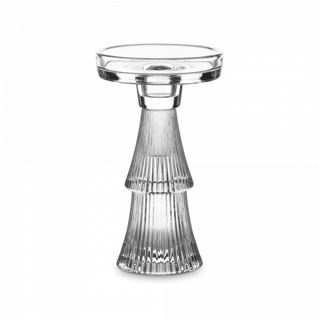 Подсвечник , 16 см, стекло, серия Art Deco, DECOR DE TABLE, Россия