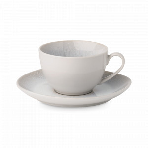 Пара чайная, 220 мл, керамика, бежевый в крапинку, серия North Organic, LUNASOL, Швейцария, Чайные пары