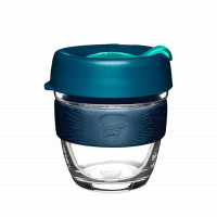 Кружка дорожная Brew S, закаленное стекло, пластик, 227 мл, серия Polaris, KEEPCUP, Австралия