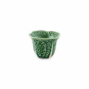 Подставка для яйца, 5 см, керамика, зеленый, серия Капуста, Bordallo Pinheiro, Португалия, BORDALLO PINHEIRO (Португалия)