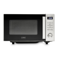 Печь микроволновая, 20 л, нержавеющая сталь, пластик, серебристый, CASO, Германия