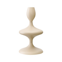 Подсвечник на одну свечу, 20 см, металл, кремовый, серия Vivlend, BERGENSON BJORN, Великобритания_00813860063370783852.jpg