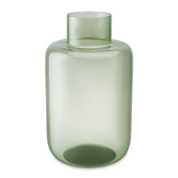 Ваза Bergdys, 40 см, стекло, зеленый, BERGENSON BJORN, Великобритания