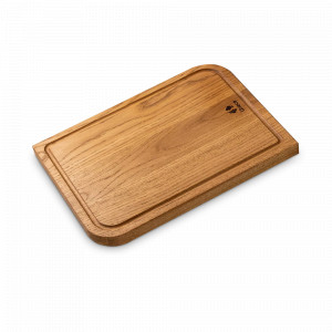 Доска разделочная дубовая, 36 х 26 см, коричневый, UNECA, Россия, Разделочные доски