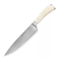 Профессиональный поварской кухонный нож 20 см, серия Ikon Cream White, WUESTHOF, Золинген, Германия, 