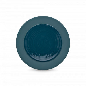 Тарелка пирожковая BLEU DE ROCHE, 14 см, керамика, синий, серия Bahia, GUY DEGRENNE, Франция, Bahia GUY DEGRENNE