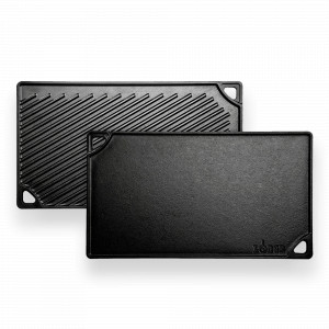 Гриль прямоугольный, двухсторонний, 42 х 24 см, чугун, LODGE, США, LODGE (США)