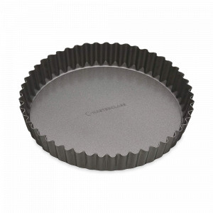 Форма для выпечки рифленая, 23 см, сталь, графит, серия MasterClass, KITCHEN CRAFT, Великобритания, Посуда из нержавеющей стали
