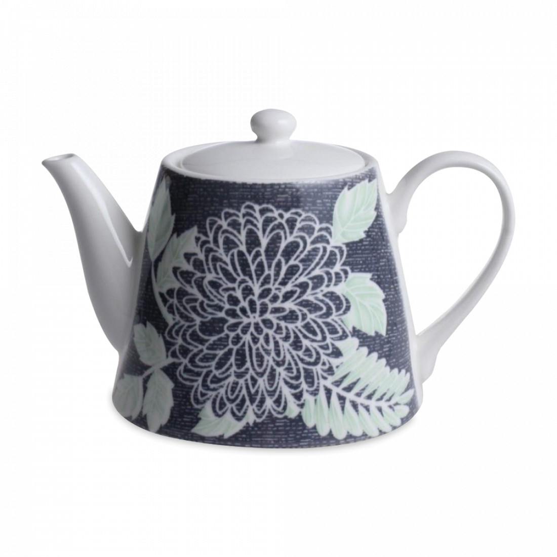 Чайник заварочный Impression, 850 мл, фарфор, синий, WALMER, Великобритания
