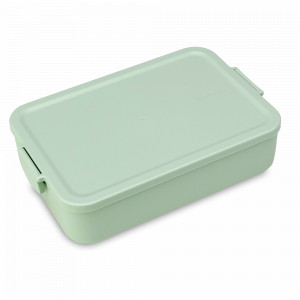 Ланч-бокс Bento большой, 25.5 х 16.7 см, пластик, мятный, серия Make &amp; Take, BRABANTIA, Бельгия, Ланч-боксы