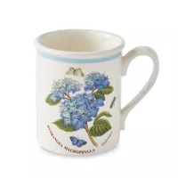 Кружка «Гортензия», 340 мл, фаянс, белый, декор, серия Botanic Garden, PORTMEIRION, Великобритания, 