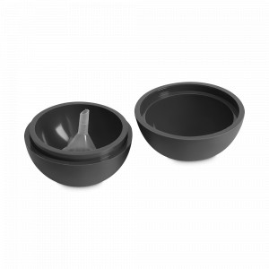 Форма для льда Ice ball, 7,5 см, силикон, графит, SMART SOLUTIONS, Россия, Формы для льда