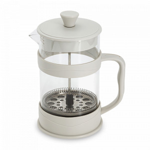Френч - пресс , 850 мл, стекло, сталь, пластик, молочный, серия Visual, ANNA LAFARG, Китай, Кофейники с прессом