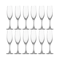 Набор из 12-ти бокалов для шампанского, 190 мл, хрустальное стекло, серия Winelovers, SPIEGELAU, Германия, 
