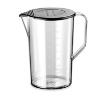 Кувшин с крышкой, 1 л, тритан, прозрачный, BAMIX, Швейцария