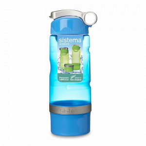 Бутылка спортивная, 615 мл, пластик, серия Hydrate, SISTEMA, Новая Зеландия, Бутылки для воды