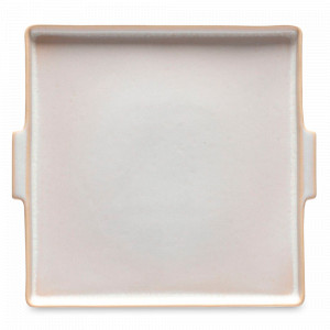 Блюдо квадратное с ручками DUNE PATH, 31 х 28.5 см, керамика, кремовый, серия Notos, COSTA NOVA, Португалия, Notos COSTA NOVA