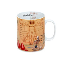 Кружка «Медицина», 490 мл, фарфор, декор, KOENITZ, Германия