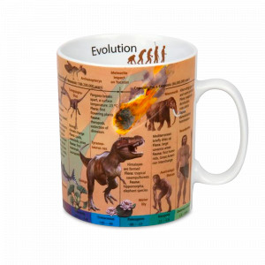 Кружка «Эволюция», 490 мл, фарфор, декор, KOENITZ, Германия, Большие кружки