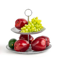 Этажерка двухъярусная, 21 х 28 см, стекло, металл, серебристый, серия Avila, ANNA LAFARG, Китай_00821180051545058701.jpg