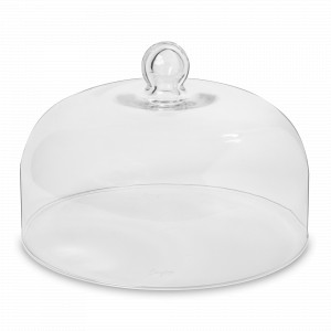 Крышка - клош Clear, 30.5 х 20.5 см, стекло, серия Glass Domes, COSTA NOVA, Португалия, Тортовницы на ножке со стеклянным колпаком