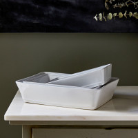 Блюдо прямоугольное для запекания White, 20.2 х 15.2 см, керамика, белый, серия Friso, COSTA NOVA, Португалия_00815340050550562144.jpg