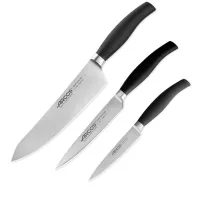 Набор из 3-х кухонных ножей поварская тройка, серия Clara, ARCOS, Испания, 