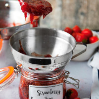 Воронка регулируемая, 14 см, нержавеющая сталь, стальной, серия Home Made, KITCHEN CRAFT, Великобритания_00806140045665717482.jpg