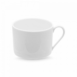 Чашка чайная PERLES DE ROSEE, 8.5 см, 250 мл, фарфор, белый, рельеф, серия L' Couture, GUY DEGRENNE, Франция, GUY DEGRENNE (Франция)