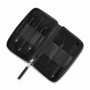 Набор маникюрный в кожаном футляре, 5 предметов, черный, серия Beauty Premium, ZWILLING J.A. HENCKELS, Германия, ZWILLING (Германия)