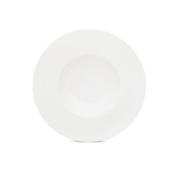 Тарелка суповая, 24.6 см, костяной фарфор, белый, серия Плиссе, DECOR DE TABLE, Россия_00818670059309571478.jpg