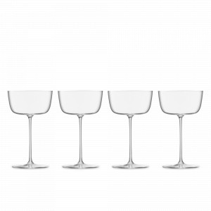 Набор из 4-х бокалов-креманок для коктейлей, 240 мл, хрусталин, серия Borough, LSA International, Великобритания, LSA International (Великобритания)