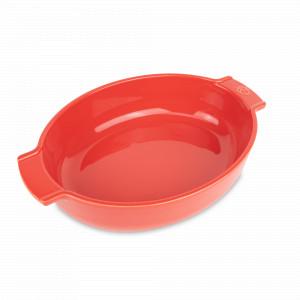 Форма для запекания овальная, 31 х 20 см, 2.2 л, керамика, красный, серия Red, PEUGEOT CERAMIC, Франция, Скидка до -35% на PEUGEOT CERAMIC