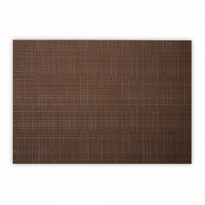 Салфетка подстановочная прямоугольная, 33 х 48 см, пвх, шоколадный, серия Natural, WO HOME, Германия, WO HOME (Германия)