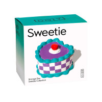 Шкатулка Heart Cake, 11 х 9 см, керамика, белый, декор, серия Sweetie, DOIY, Испания_00819740051334104604.jpg