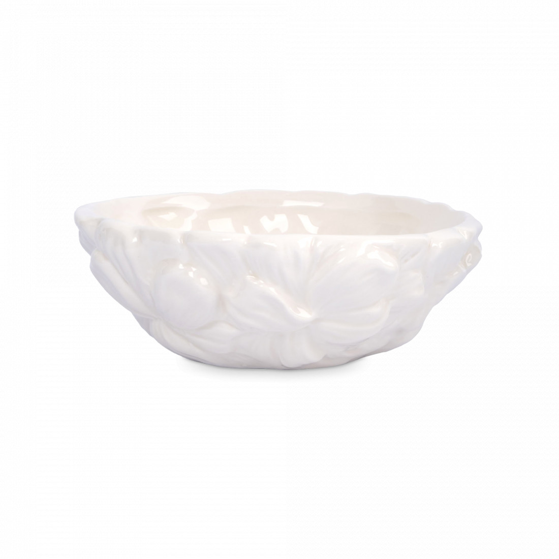 Салатник порционный Лимоны, 16 х 6 см, 500 мл, керамика, молочный, серия Palermo, ANNA LAFARG, Китай