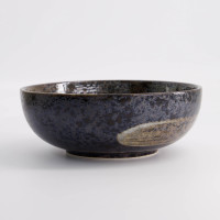 Салатник порционный, 19.5 см, 1.2 л, керамика, черный, декор, серия Arahake, TOKYO DESIGN, Нидерланды_00818400051886516828.jpg