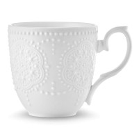 Кружка Vivien, 350 мл, фарфор, белый, WALMER, Великобритания