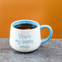 Кружка Мышонок, 400 мл, керамика, голубой, серия Animals, REPAST, Чехия_00821350066978228299.jpg