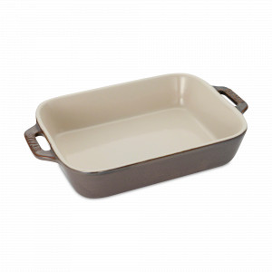 Форма для запекания, 20 х 16 см, керамика, серый, серия La Cocotte, STAUB, Франция, STAUB (Франция)
