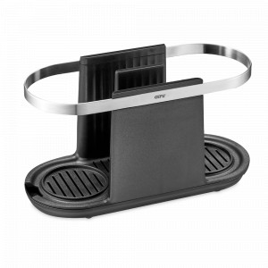 Органайзер для раковины Smartline, 24 х 10 х 13 см, пластик, черный, GEFU, Германия, Органайзеры для раковины