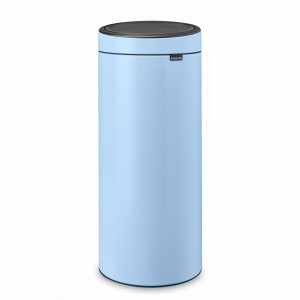 Контейнер для мусора, 30 л, нержавеющая сталь, голубой, серия TOUCH BIN, BRABANTIA, Бельгия, Touch BRABANTIA