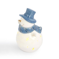 Статуэтка с подсветкой Снеговик, 15 см, фарфор, бело-голубой, серия New Year, ANNA LAFARG, Китай_00821190053394083808.jpg