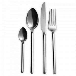 Набор столовых приборов на 6 персон, 24 предмета, стальной, серия Desiree, HERDMAR, Португалия, Подарочные столовые приборы