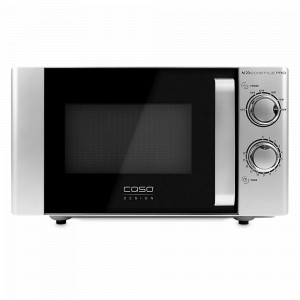Печь микроволновая, 20 л, нержавеющая сталь, пластик, серебристый, CASO, Германия, Caso PRO
