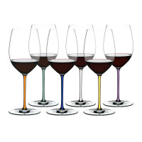 Набор из 6-ти бокалов для красного вина CABERNET/MERLOT, 709 мл, 25 см, хрусталь, ручная работа, серия Fatto A Mano, RIEDEL, Австрия_00819500062038923490.jpg