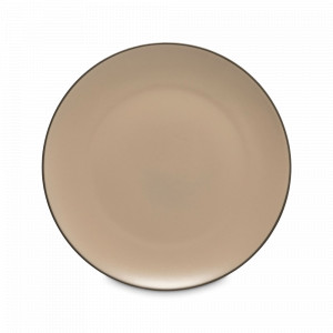 Тарелка обеденная, 27 см, керамика, бежевый, серия Stacked Organic, COSTA NOVA, Португалия, Тарелки керамические