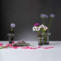 Ваза Vayr, 26 см, стекло, серый, BERGENSON BJORN, Великобритания_00814620061628116265.jpg