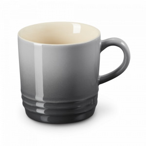 Кружка для капучино, 200 мл, каменная керамика, серый омбре, серия Flint, LE CREUSET, Франция, Кружки кофейные