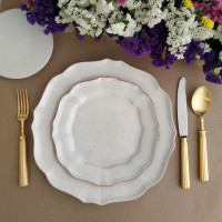 Блюдо круглое White, 34 см, керамика, белый, серия Impressions, COSTA NOVA, Португалия_00814370005460427320.jpg